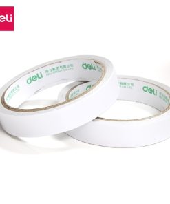Băng dính 2 mặt Deli 18mm x 10Y x 80um