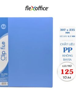 Bìa kẹp A4 Flexoffice FO-CF02
