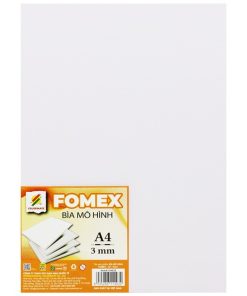 Bìa Mô Hình Fomex A4 3 mm 114032