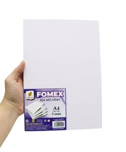 Bìa Mô Hình Fomex A4 5 mm 114049