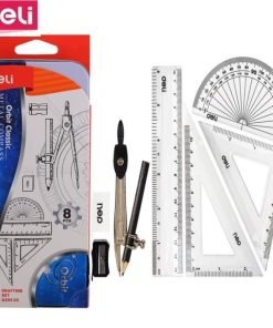 Bộ compa, thước kẻ Deli G30505