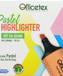 Bút dạ quang màu cam Officetex Pastel Highlighter