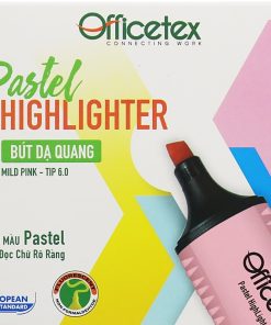 Bút dạ quang màu hồng Officetex Pastel Highlighter