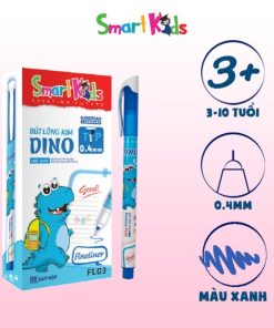 Bút lông kim Dino mực xanh (0.4mm) FL03