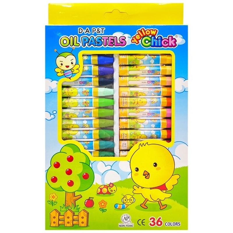 Bút màu sáp dầu con gà 36 màu