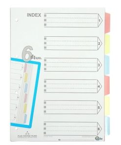 Chia File Nhựa 6 Plus 85-V01