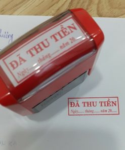 Con dấu đã thu tiền
