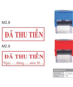 Con dấu đã thu tiền