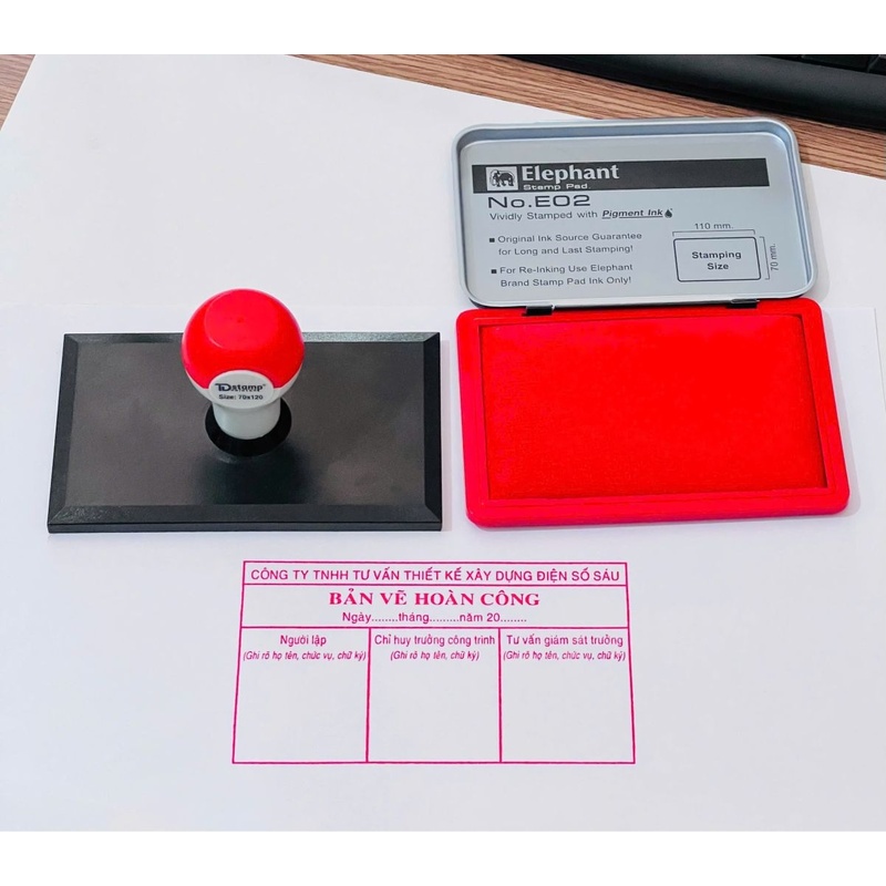 Con Dấu Hoàn Công Chấm Mực