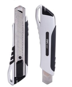 Dao trổ to cán inox Deli 2057