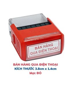 Dấu bán hàng qua điện thoại