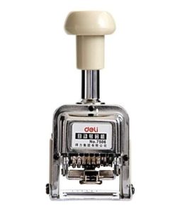 Dấu nhảy số tự động 6 số Deli 7506