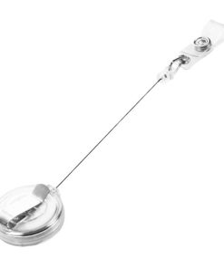 Dây đeo thẻ co rút màu trắng yoyo