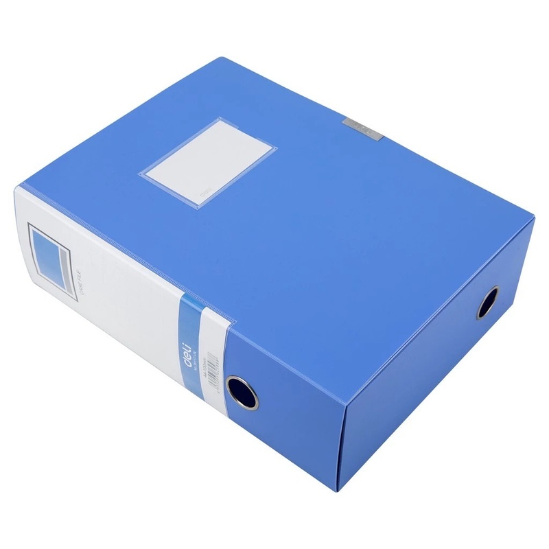 File hộp gấp A4 10cm Deli
