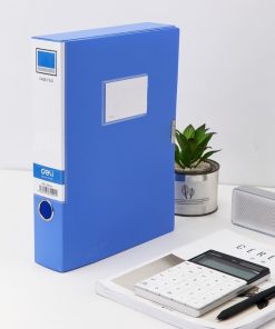 File hộp gấp A4 5cm Deli