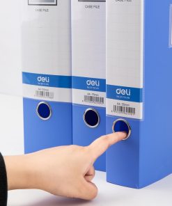 File hộp gấp A4 7cm Deli