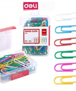 Ghim vòng Deli Paper Clips 29mm nhiều màu