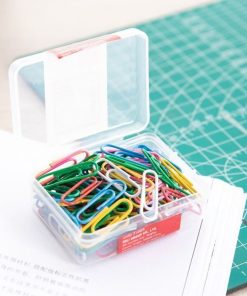 Ghim vòng Deli Paper Clips 29mm nhiều màu