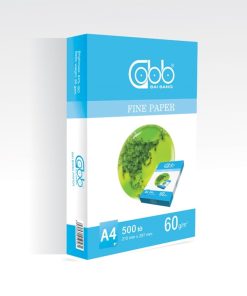 Giấy A4 Bãi Bằng vỏ xanh 60gsm