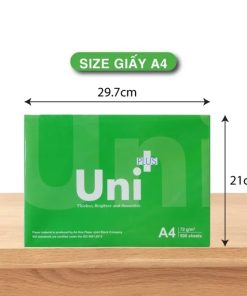 Giấy A4 Uni Plus 72 gsm