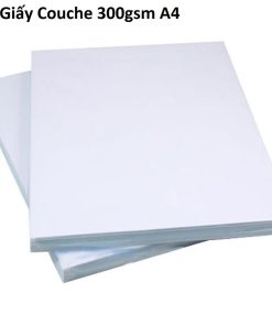 Giấy Couche 300gsm A4