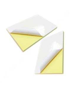 Giấy decal A4 đế vàng