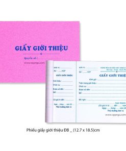 Giấy giới thiệu