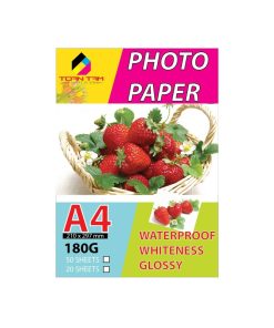 Giấy in ảnh 1 mặt 115g A4 (100 tờ/xấp)
