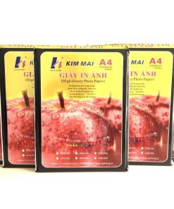 Giấy in ảnh 2 mặt có vân Kim Mai ĐL 250gsm