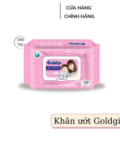 Giấy khăn ướt Goldgi 100 tờ