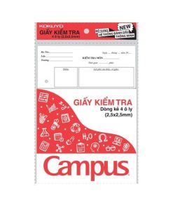 Giấy kiểm tra Campus cấp 1 4 ô ly