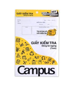 Giấy kiểm tra Campus cấp 2 không chấm 2992