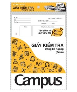 Giấy kiểm tra Campus cấp 2 không chấm 2992
