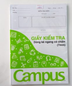 Giấy kiểm tra Campus có chấm TP-BS70G-25