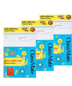 Giấy kiểm tra ClassMate cấp 2 kẻ ngang CL-TP104