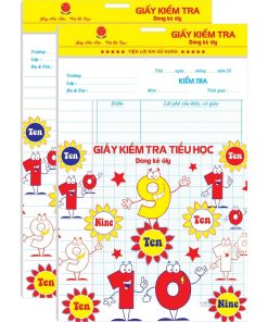 Giấy kiểm tra Hải Tiến tiểu học