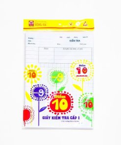 Giấy Kiểm Tra Hồng Hà 4 Ôly 4919