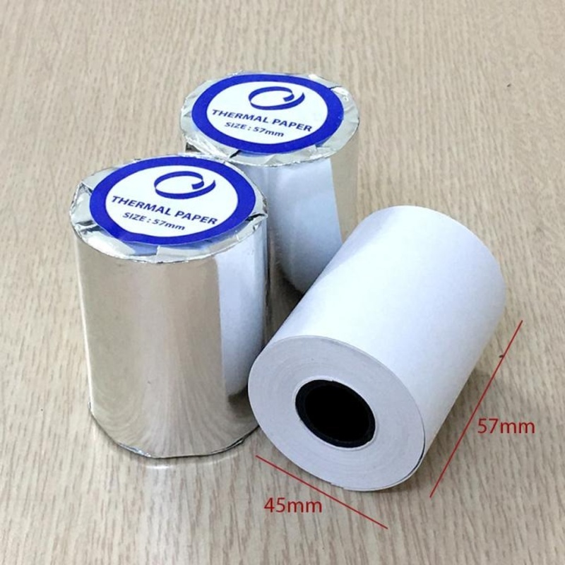 Giấy nhiệt khổ 57mm (Ø 45mm)