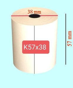 Giấy nhiệt khổ 57mm (Ø 38mm)