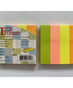 Giấy Note 4 Màu Dạ Quang Pronoti 07124