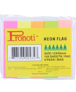 Giấy Note 5 Màu Dạ Quang Pronoti 40434