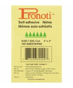 Giấy Note Vàng 3x2 Pronoti vàng - Xấp