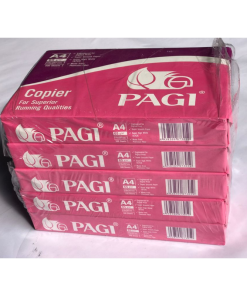 Giấy Pagi 65 gsm A4 màu hồng
