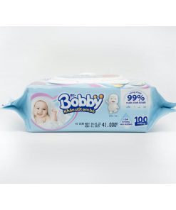 Giấy ướt Bobby không mùi 100 tờ