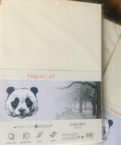Giấy vẽ Sakura A4 20 tờ
