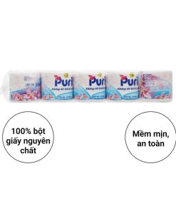 Giấy vệ sinh Puri lốc 10 cuộn 3 lớp 35m