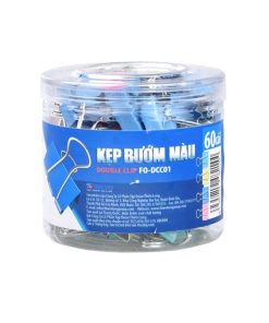 Hộp Kẹp Bướm Màu 15mm Flexoffice FO-DCC01