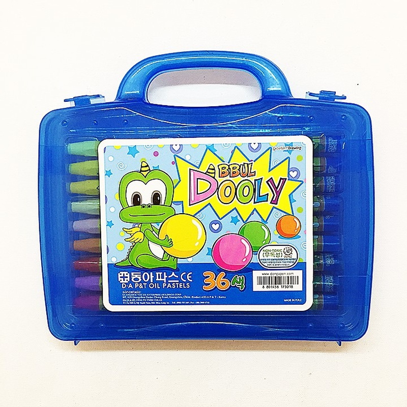 Hộp màu sáp dầu Dooly 36 Màu D.A P&T