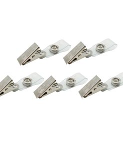 Bộ 5 Kẹp Bảng Tên Sắt