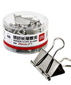 Kẹp Bướm Inox 25mm Deli 8554